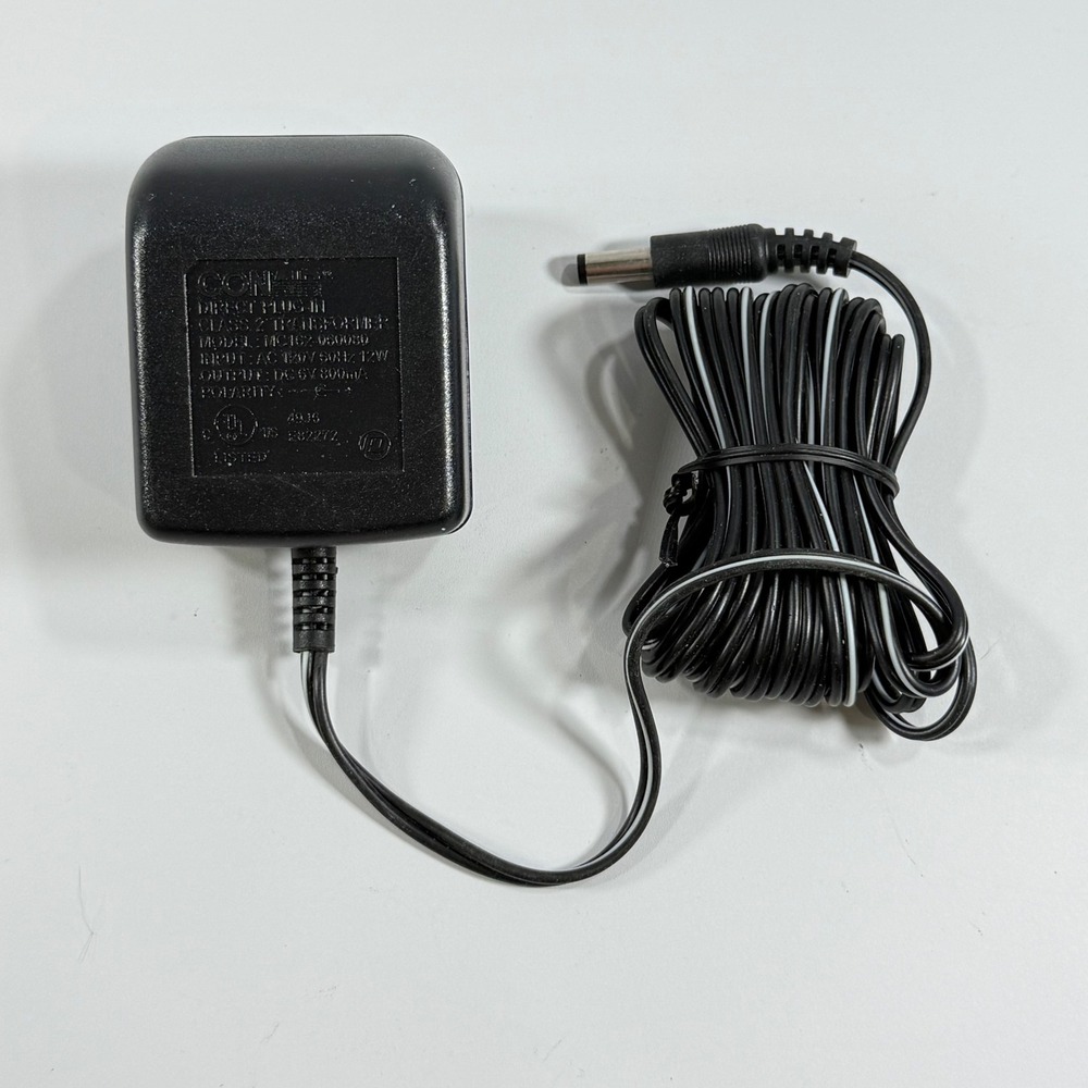 Conair‎ AC Adapter Power Supply Cord 6V 800mA MC162-060080 Black Charger Utility